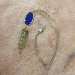 Kendra Scott Rayne Royal Blue Necklace.